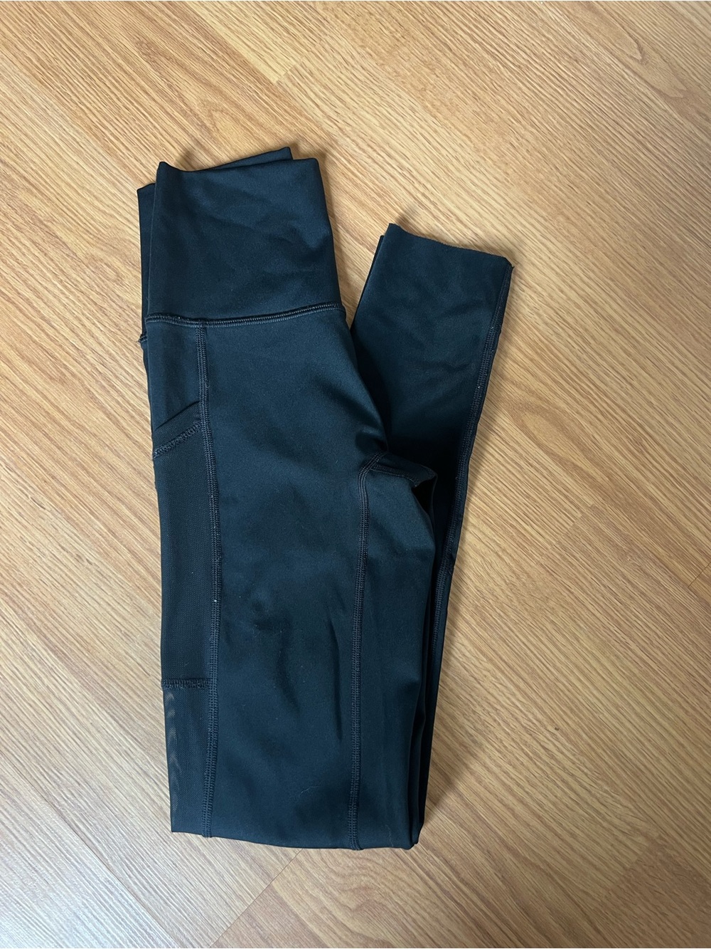 aerie Black Goals 7/8 Leggings Hi-Rise